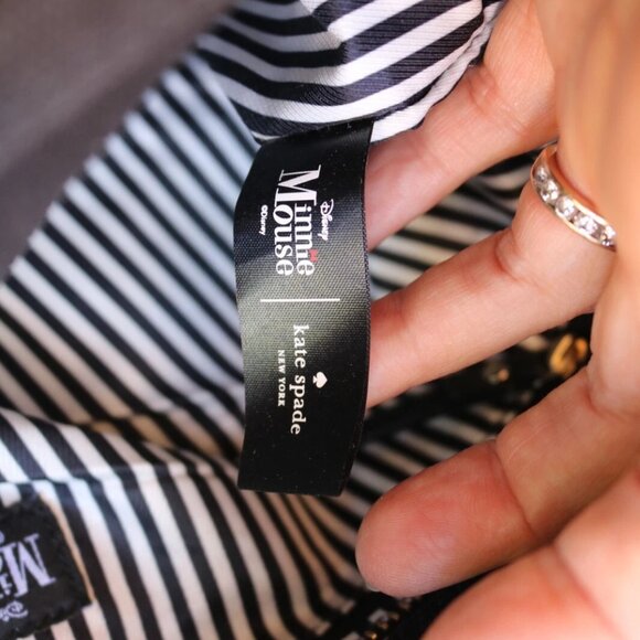 Kate Spade Minnie Mouse Red Bow Francis Canvas Tote Bag Purse Shopper - Picture 15 of 16